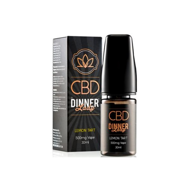 Dinner Lady 1500mg CBD 30ml Lemon Tart E-Liquid (70VG/30PG)